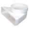 Cmv 55x110x100 - coude mixte vertical section 55x110 en diamètre 100
