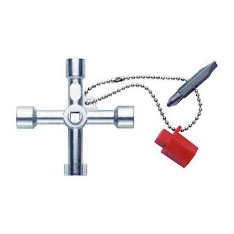 Clé en croix pour coffret de distribution|Klauke-KKEKL500