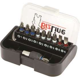 Jeu de 10 embouts de vissage + 1 porte-embouts|Bizline-BIZ781491
