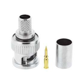 Lot de 10 BNC mâle à sertir pour coax KX8|Gigamedia-GGMBNCMKX8