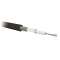 Câble 12 fibres OM3 50/125 µm extérieur structure libre unitube acier PEHD|Gigamedia-GGMFO12B3CST