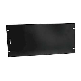 Panneau obturateur 19' 5 U - Noir|Gigamedia-GGMARPO5N