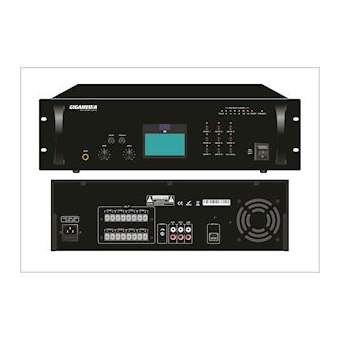 Amplificateur mélangeur sur IP 350 W 8 zones avec sortie 100 V|Gigamedia-GGMIPAP8350
