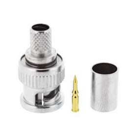 Lot de 10 BNC mâle à sertir pour coax KX1000|Gigamedia-GGMBNCMKX1000