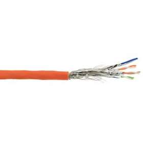 Câble 4 paires CAT7 S/FTP LSHF Orange (touret de 1000 m)|Gigamedia-GGMC7SF4PHFTM