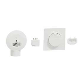 Kit Odace SFSP actionneur DCL + Interrupteur + plaque style blanc|Schneider Electric-SCHS520120K
