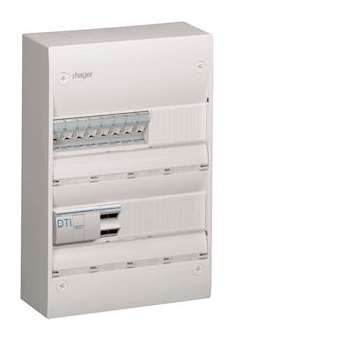 Coffret VDI 2 rangées 26 modules Grade 3TV|Hager-HAGTN415