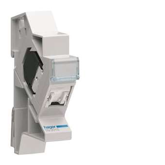 Connecteur RJ45 cat. 5e pour Grade 1 + support modulaire|Hager-HAGTN001S