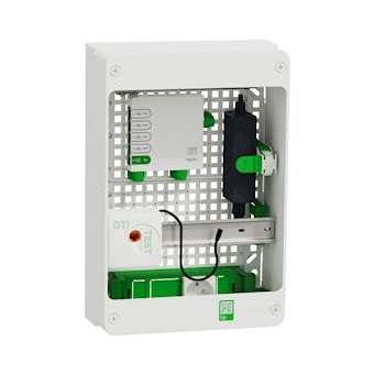 Resi9 Coffret VDI 13M2R - Switch 5ports PoE - 2 prises - grade 3TV 6xRJ45 cat6a|Schneider Electric-SCHR9H13402VDIXS