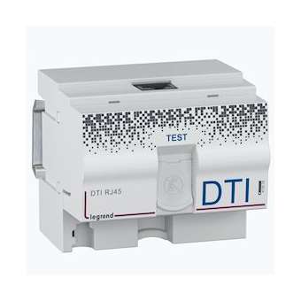 DTI modulaire RJ45 pour coffret multimédia - 4,5 modules|Legrand-LEG413008