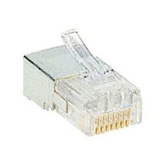 Fiche RJ45 catégorie5e 9 contacts largeur 11,7mm pour câble rond|Legrand-LEG051704