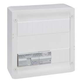 Coffret Basique Double Play Drivia 13 - 4xRJ45 STP + répartiteur TV 2 sorties|Legrand-LEG413250