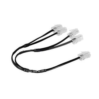Cordon de brassage quadruple RJ45 téléphone pour réseau multimédia|Legrand-LEG413204