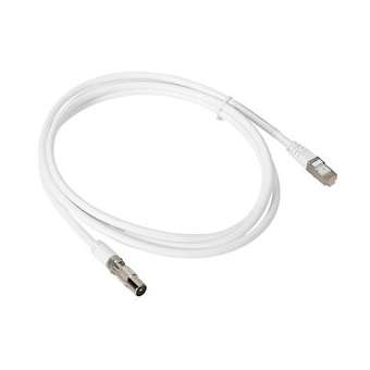 Cordon coaxial avec embout coaxial et embout RJ45 - longueur 2m|Legrand-LEG413040