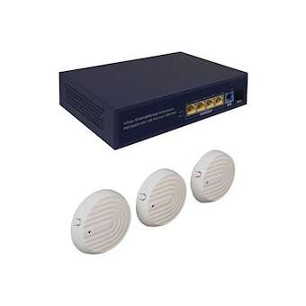 Kit point d'accès mobile: 1 switch PoE et 3 points d'accès mobile|Legrand-LEG033494