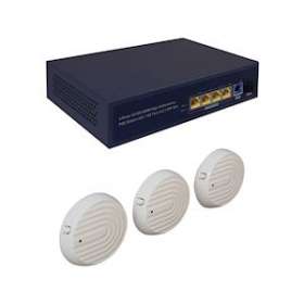 Kit point d'accès mobile: 1 switch PoE et 3 points d'accès mobile|Legrand-LEG033494