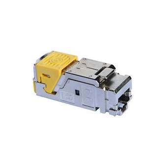 Connecteur RJ45 blindé cat.6A STP - pour coffret de communication à équiper|Legrand-LEG413184