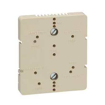 Platine support réglette 12 plots/répartiteur télévision 4 sorties - rail DIN|Legrand-LEG051244