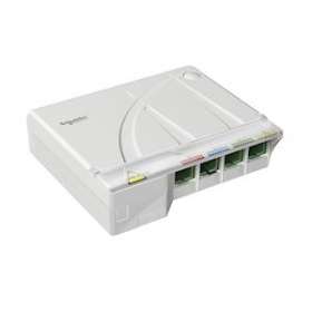 LexCom Home Dispositif Terminaison Intérieur Optique équipé 4 traversées SC/APC|Schneider Electric-SCHVDIR326040