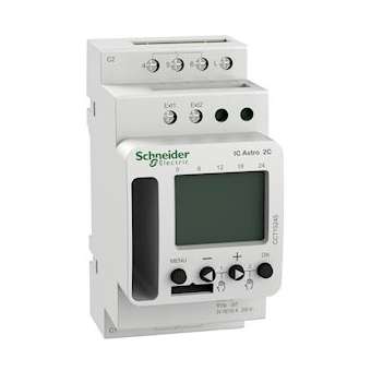 Acti9 IC Astro - interrupteur crépusculaire programmable - 2 canal - smart|Schneider Electric-SCHCCT15245