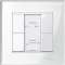 KNX M-Plan - commande multifonction - 4 BP - blanc polaire brillant|Schneider Electric-SCHMTN617219