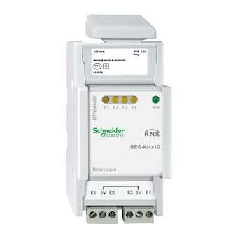 KNX - module d'entrée binaire KNX 4x10V|Schneider Electric-SCHMTN644492