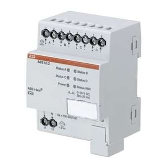 Aa/S4.1.2 Module de 4 Sorties Analogiques modulaire|ABB-ABBA996237