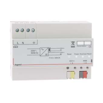 Alimentation modulaire BUS KNX 640mA|Legrand-LEG003507
