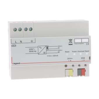 Alimentation modulaire BUS KNX 320mA|Legrand-LEG003506