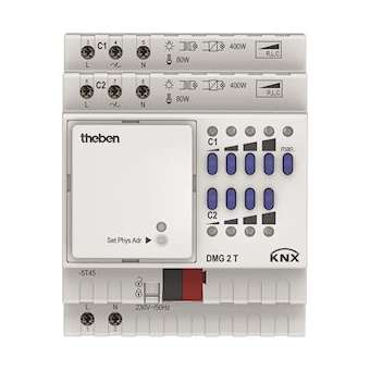 Module variateur 2c DMG 2 T KNX|Theben-THB4930270