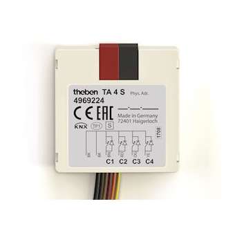 Module encastré 4 entrees TA 4 S KNX|Theben-THB4969224