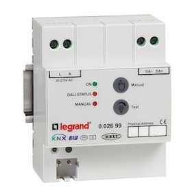 Passerelle modulaire DALI BUS KNX - 64 ballasts|Legrand-LEG002699