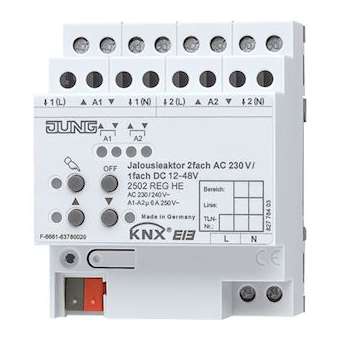 Actionneur VR-Store 2 voies AC 110-230 V, MOD|Jung france-IUN2502REGHE