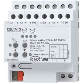 Actionneur VR-Store 2 voies AC 110-230 V, MOD|Jung france-IUN2502REGHE