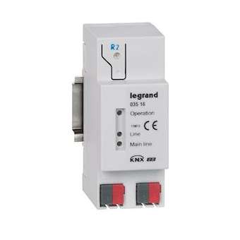 Coupleur de ligne BUS/KNX - 2 modules|Legrand-LEG003516