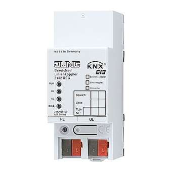 Coupleur réseaux / lignes KNX|Jung france-IUN2142REG