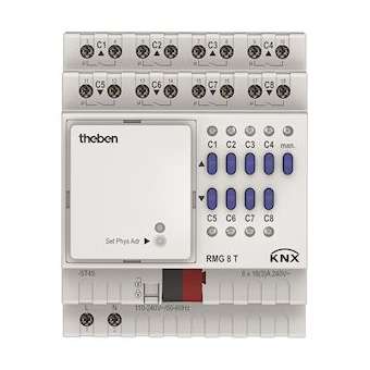 Module base Actionneur commutation ou store RMG 8 T KNX|Theben-THB4930200