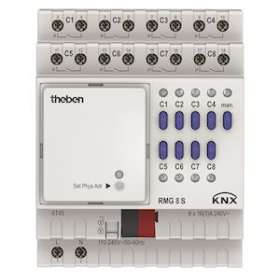 Actionneur 8 contacts tout ou rien serie mix RMG 8 S KNX|Theben-THB4930220