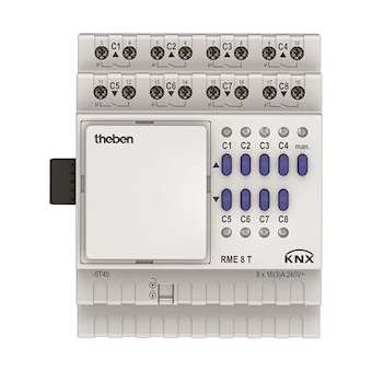 Module extension Actionneur commutation ou store RME 8 T|Theben-THB4930205