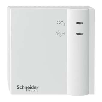 KNX - capteur de CO2, d'humidité et de température d'ambiance|Schneider Electric-SCHMTN6005-0001