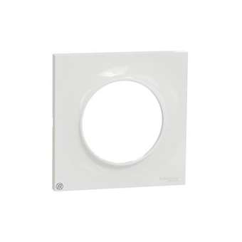 Odace Styl, plaque 1 poste, Antibacterien|Schneider Electric-SCHS500702