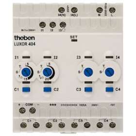 Module extension LUXAR télerupteur et minuterie 4 c|Theben-THB4040000