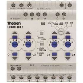 Module base LUXOR commande 4 volets roulants|Theben-THB4080100