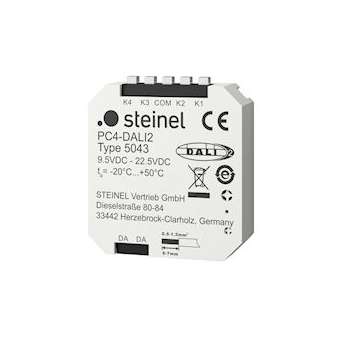 Coupleur de boutons-poussoirs PC4 DALI-2 Blanc|Steinel-DHL082123