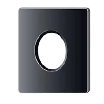 Collerette magnetique carree - noir mat|Xeta premium-XET40080