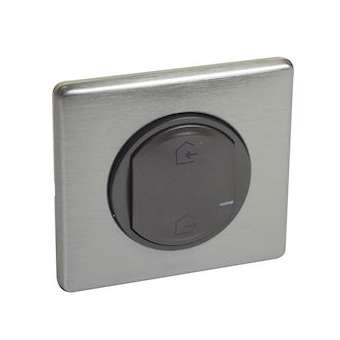 Commande sans fil Départ/Arrivée - installation Céliane with Netatmo - graphite|Legrand-LEG064874