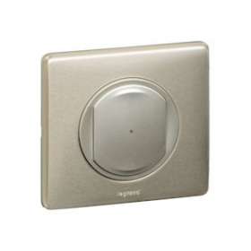 Interrupteur variateur connecté Céliane with Netatmo avec Neutre 150W - titane|Legrand-LEG067798