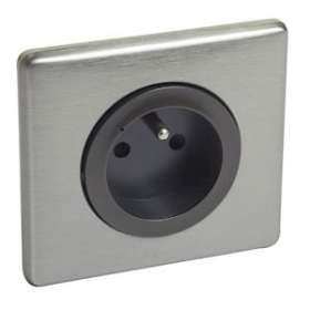 Prise connectée Céliane with Netatmo 16A 3680W - bornes automatiques -graphite|Legrand-LEG064895