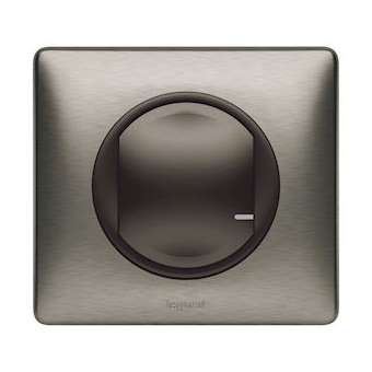 Interrupteur variateur connecté Céliane with Netatmo sans neutre 300W - graphite|Legrand-LEG064891