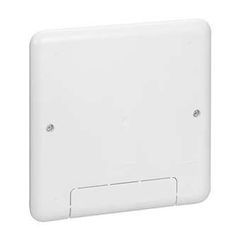 Boîtier Batibox multimédia 1x5 modules maximum 142x142mm|Legrand-LEG080193